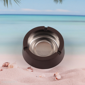 Top selling round stainless steel smoking ashtray wholesale