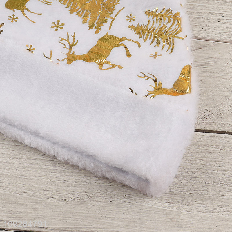 Top selling golden christmas hat Santa hat wholesale