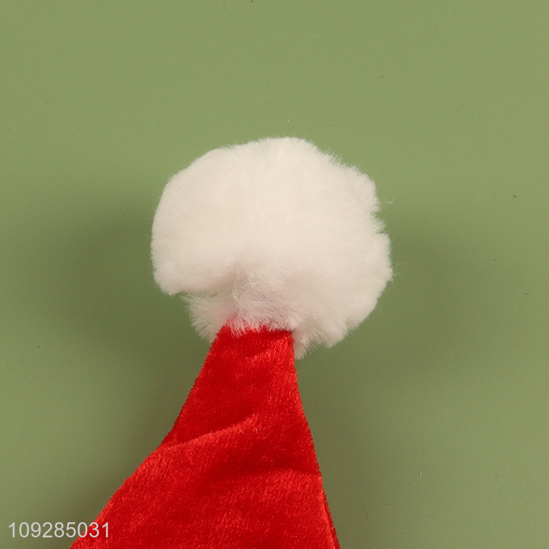 Popular products multicolor christmas hat Santa hat for sale