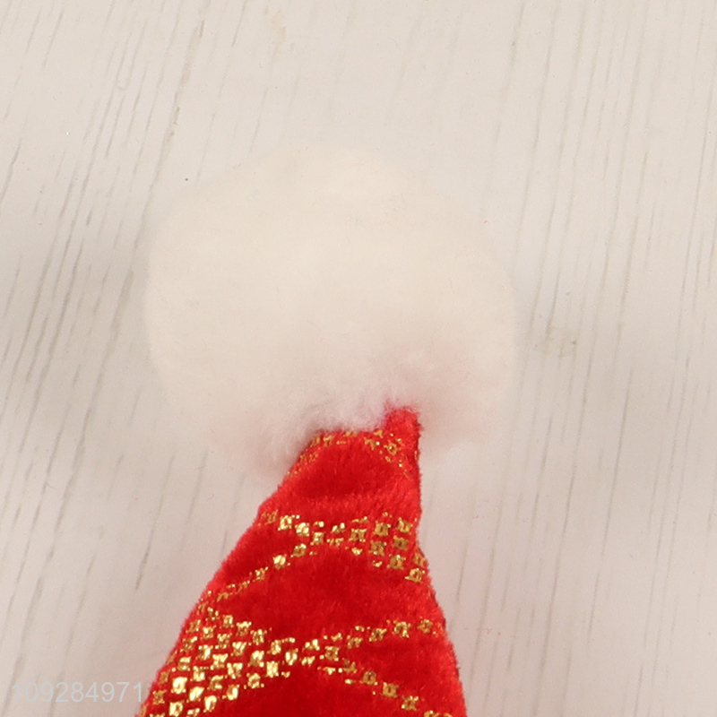 Low price red christmas hat Santa hat for party supplies