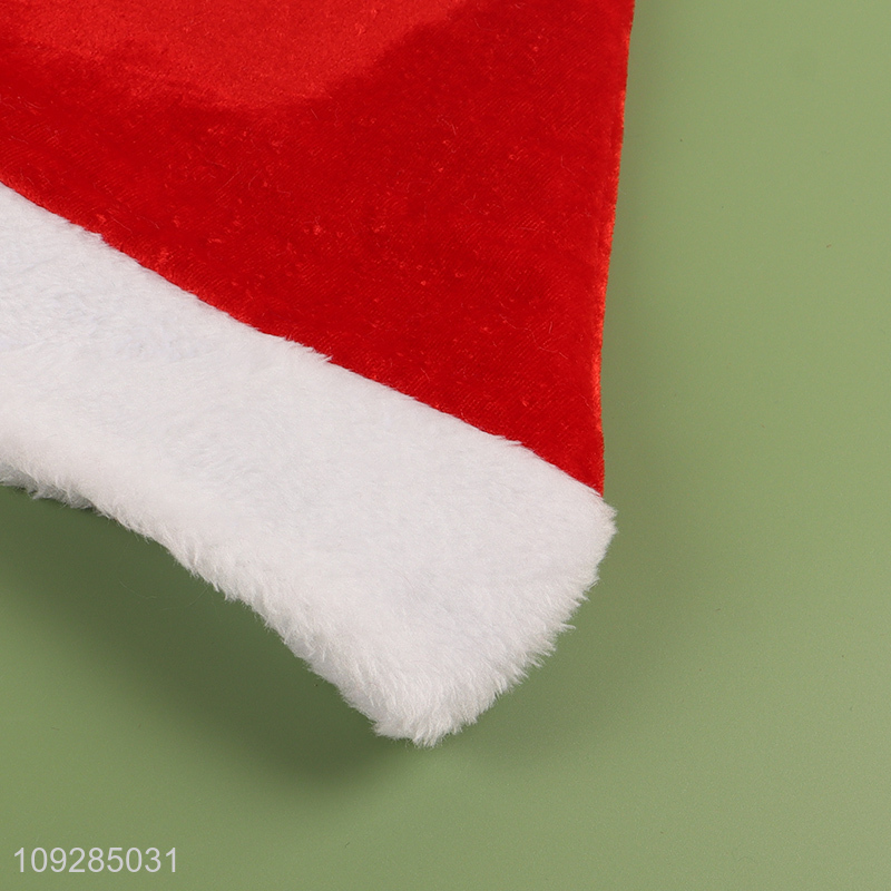 Popular products multicolor christmas hat Santa hat for sale