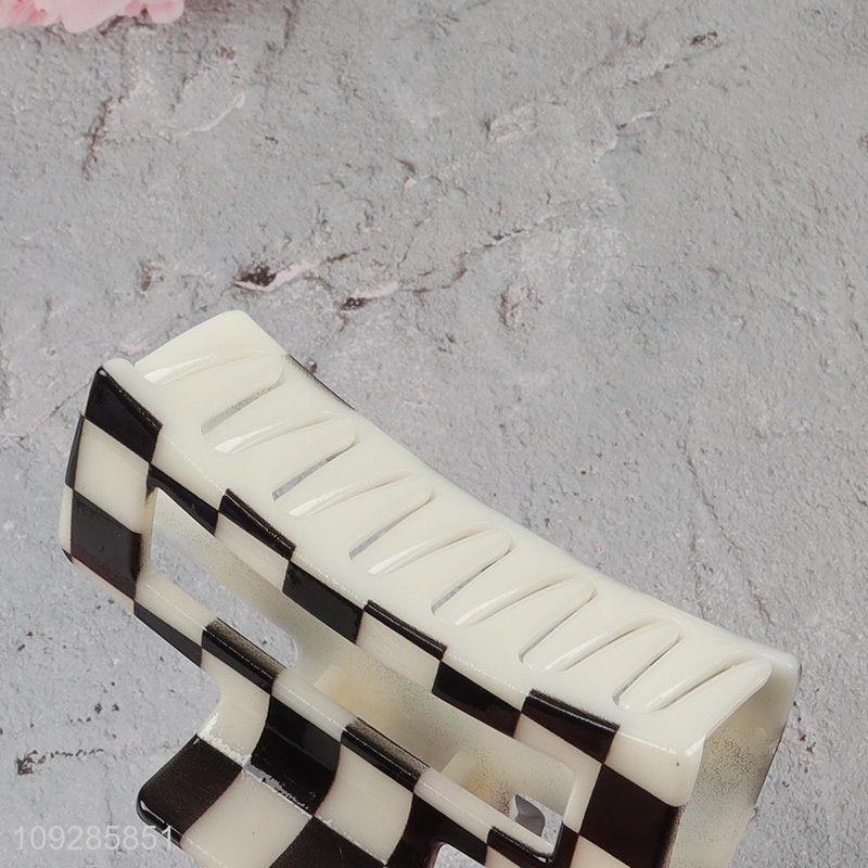 Low price rectangle hair claw clips hair accessories for sale