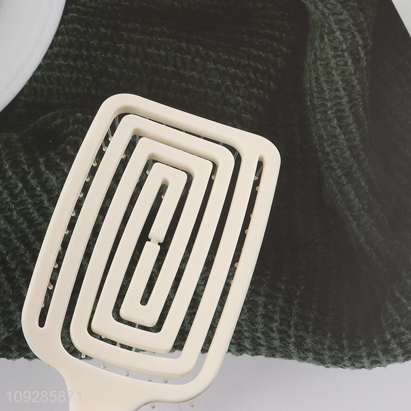 Factory price wide teeth massage hair comb hair brush