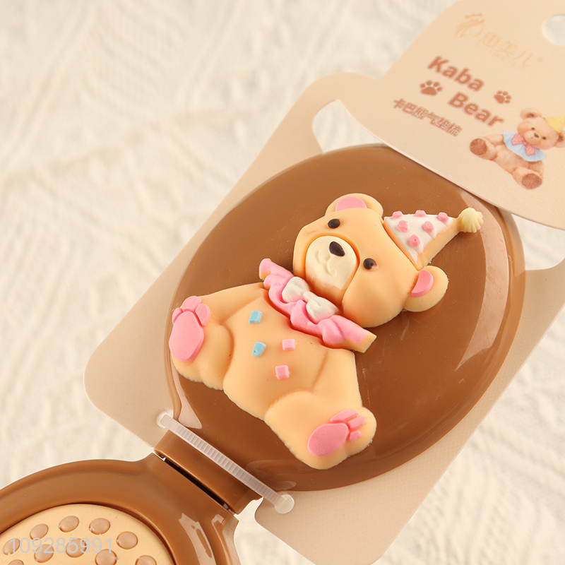 Good quality girls hair comb hair brush with makeup mirror