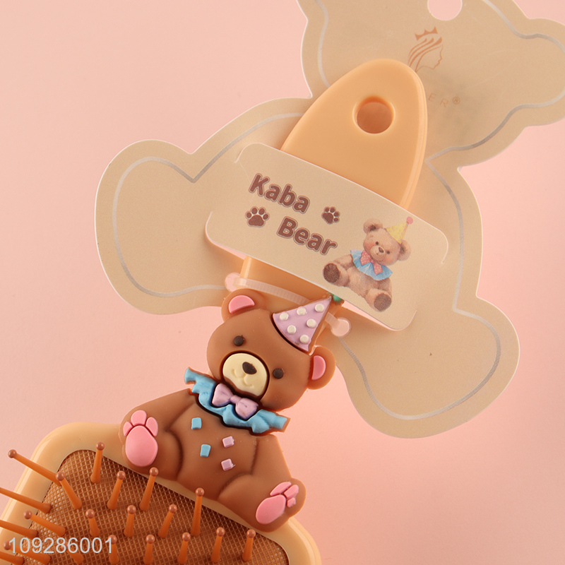 Good price rectangle hair comb hair brush with air cushion