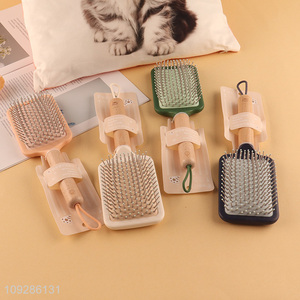 Top selling rectangle air cushion massage hair comb hair brush