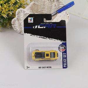 Popular products diecast model car sliding toys for kids