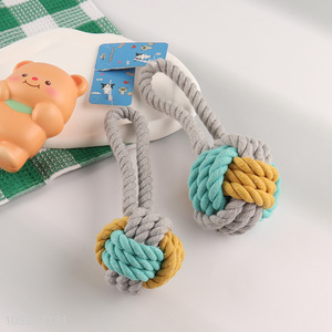 Factory price bite-resistant pet chew toys teething toys