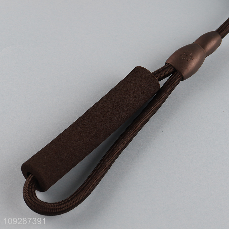 Good selling outdoor pet collar pet leash with non-slip handle