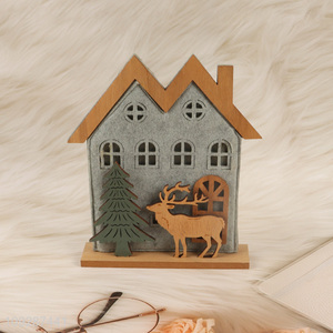 China wholesale house shape christmas ornament christmas decoration