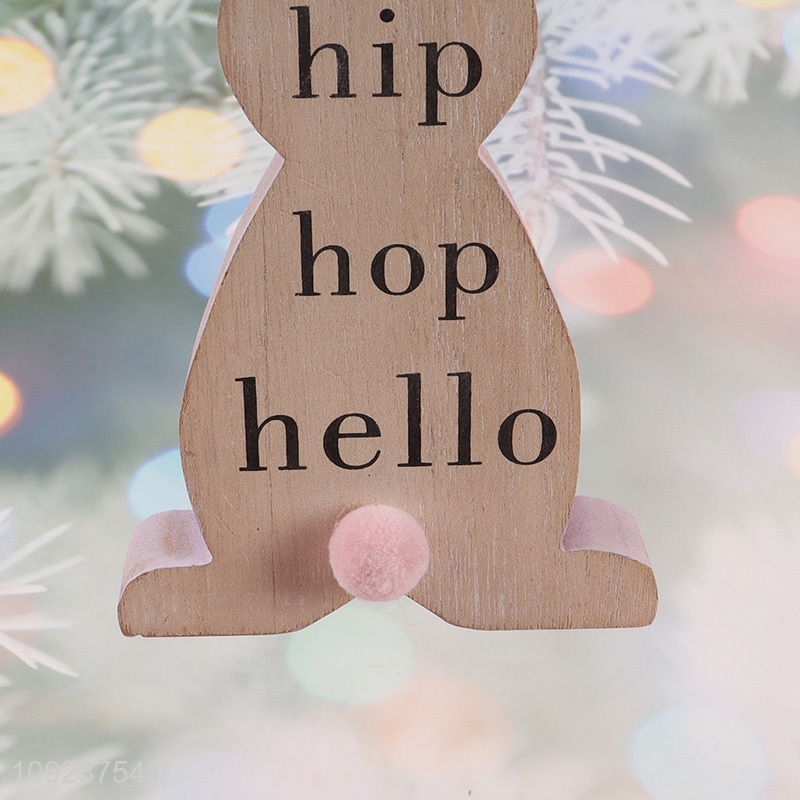 Yiwu market tabletop decor Easter rabbit ornament Easter decoration