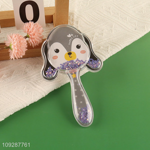 Yiwu market cartoon wide teeth hair comb hair brush