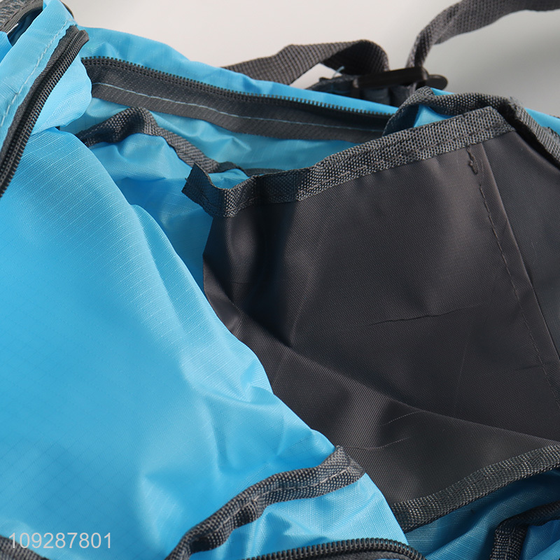 Hot selling outdoor folding lightweight backpack wholesale