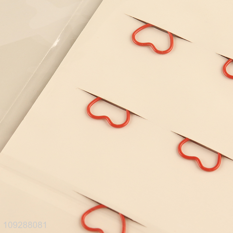 Factory wholesale stationery iron paper clips set
