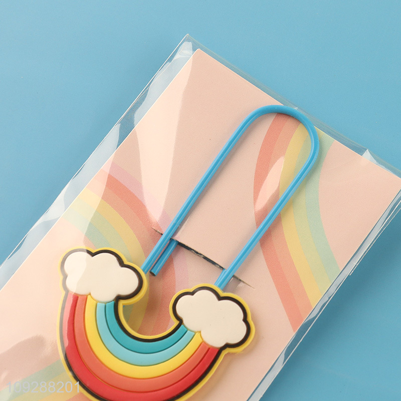 China supplier rainbow cloud iron paper clips for sale