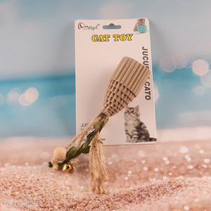 Online wholesale cat interactive toys cat teaser toys with bell