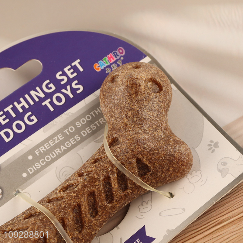 New arrival bone shape pet chew toys teething toys