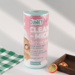 Factory price square cleaning cloth cleaning towel for kitchenn