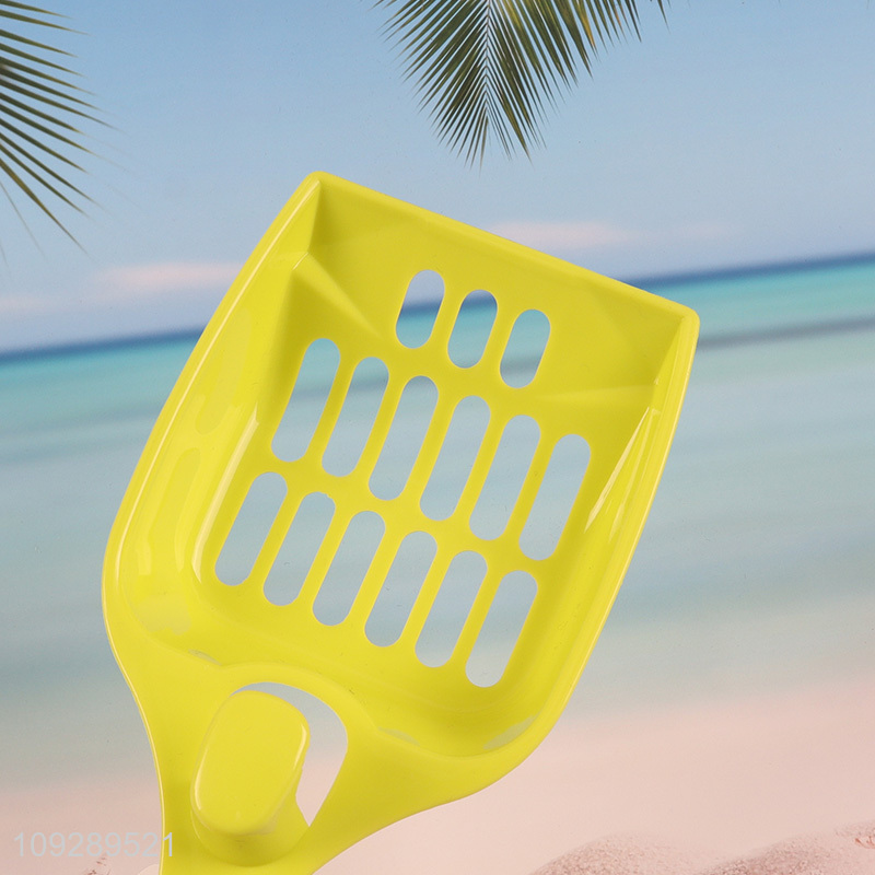 Hot selling plastic pet pooper scooper cat litter scoop