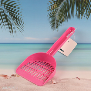 New arrival plastic pet pooper scooper cat litter scoop for sale