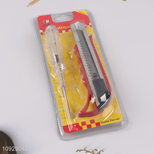 Top products utility knife screwdrivers set for hand tool