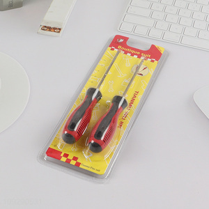 Hot items 2pcs hand tool screwdriver set hardware tool
