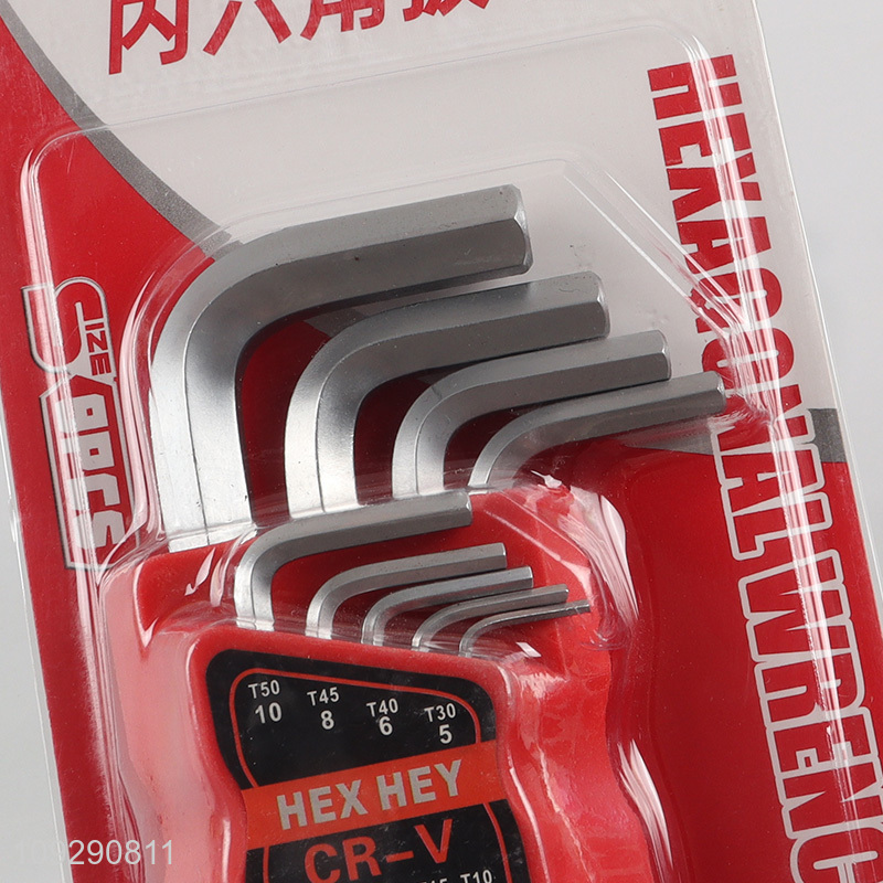 Hot items professional hardware tool hex wrench set