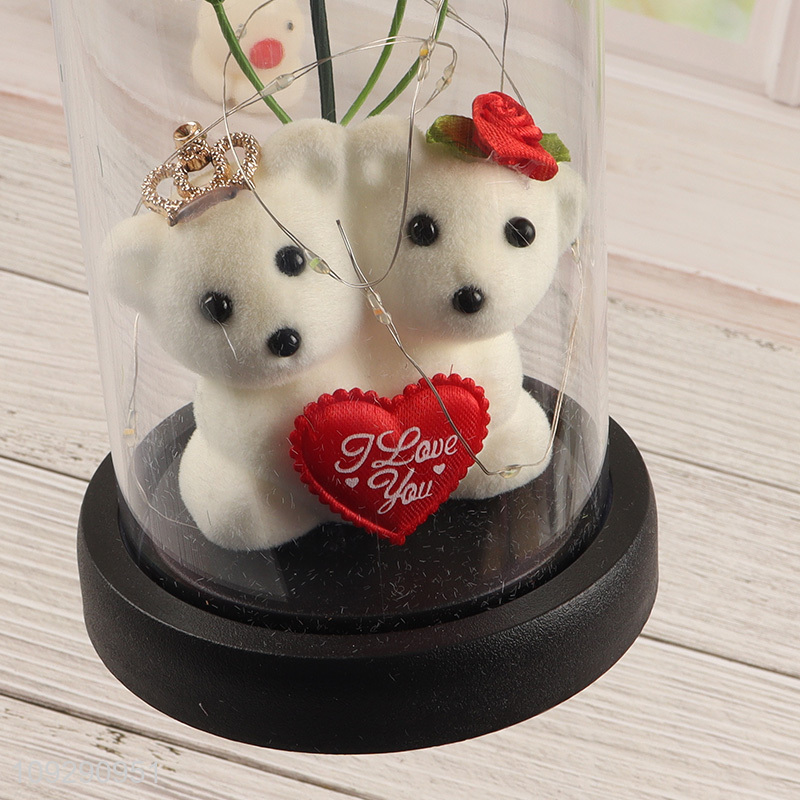 Top products tabletop Valentine's Day gift with lights