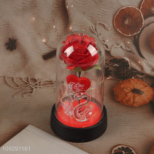 Good price creative ornament Valentine's Day gift with lights
