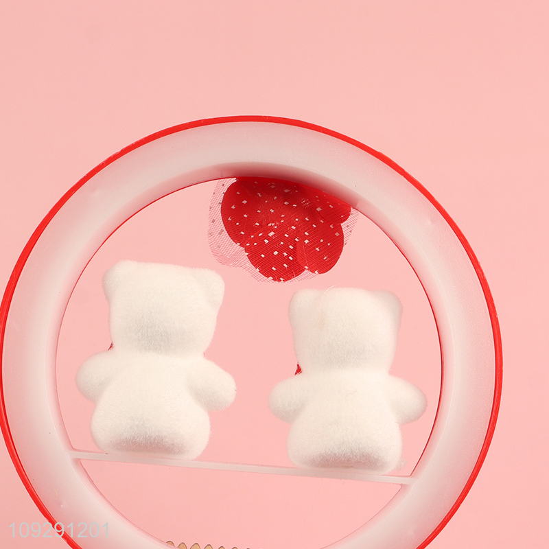 Latest products bear ornament Valentine's Day gift for tabletop