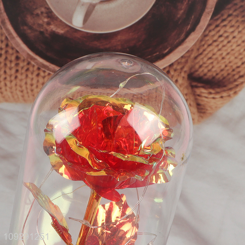 Hot products rose flower ornament Valentine's Day gift with cover