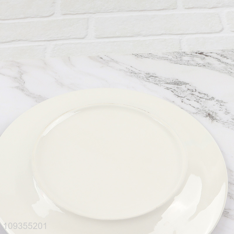 Hot items round 6-inch flat plate for sale