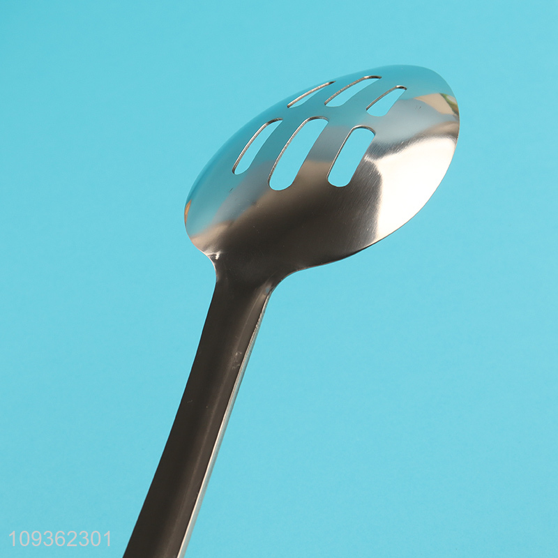 Top selling kitchen gadget long handle slotted ladle
