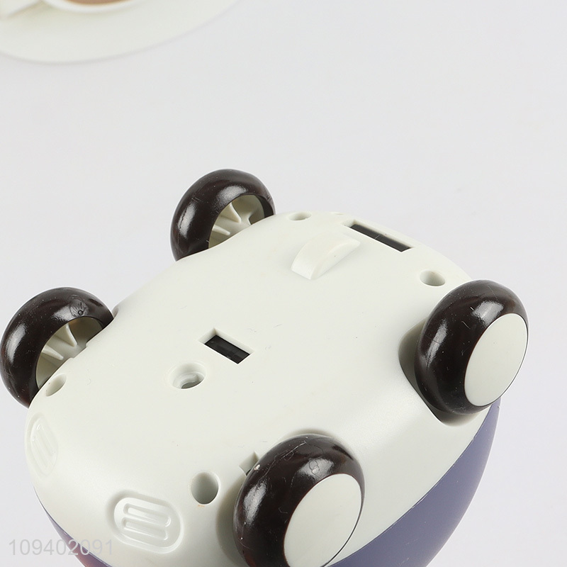 New style baby toys inertia car with rhino teether