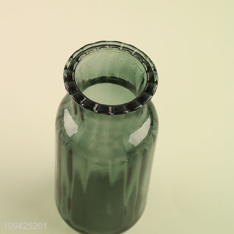 New arrival tabletop decor glass flower vase