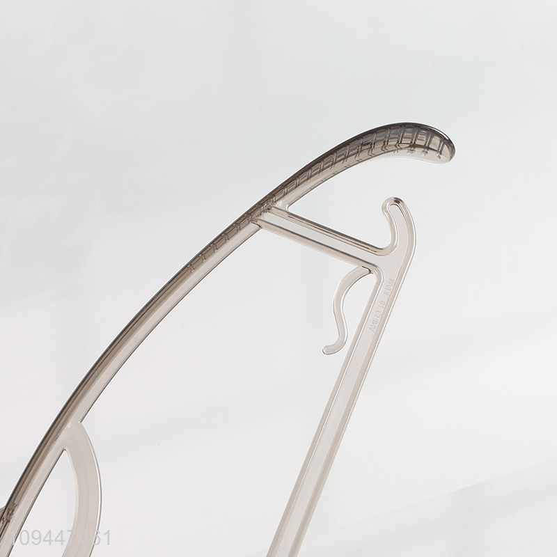 Low price plastic clothes hanger coat hanger